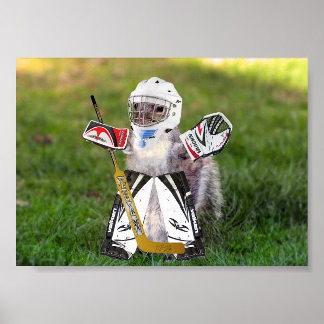 Rally Goalie Poster (Framsidan)