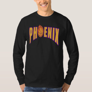Rally in Valley Phoenix Flaming Basketball Cha T Shirt