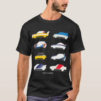 Rally Legends Group B Classic rally car design T-S T Shirt