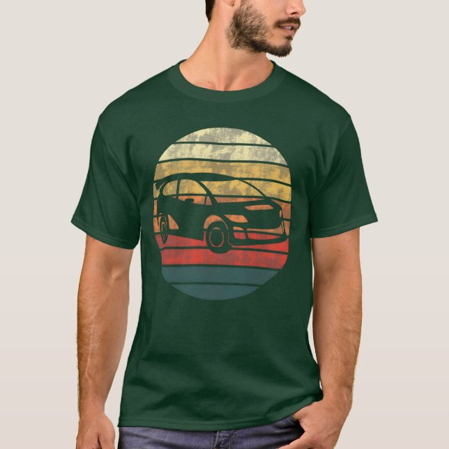 Rally Motorsport Racing Car Driver Retro Gift gift T Shirt (Framsida)