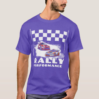 Rally Performance Motorsport Racing Car vintage fa T Shirt