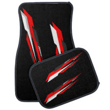 Rally Red Set med Bilmattor