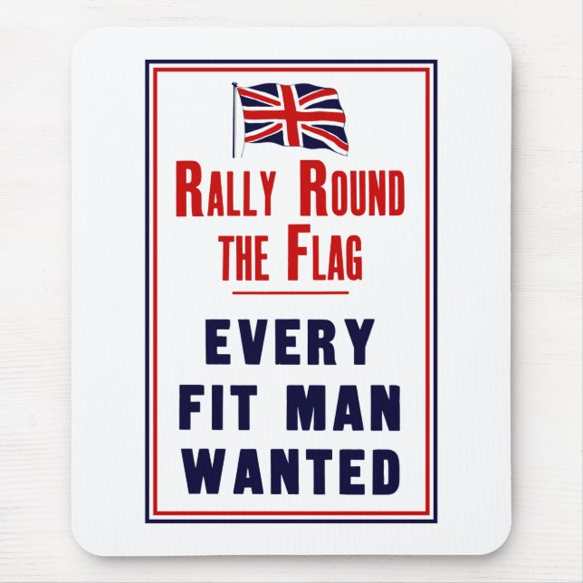 Rally Round the Flagga ~ All Fit Man ville ha Musmatta (Framsidan)