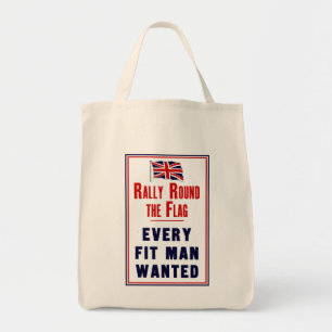 Rally Round the Flagga ~ All Fit Man ville ha Tygkasse