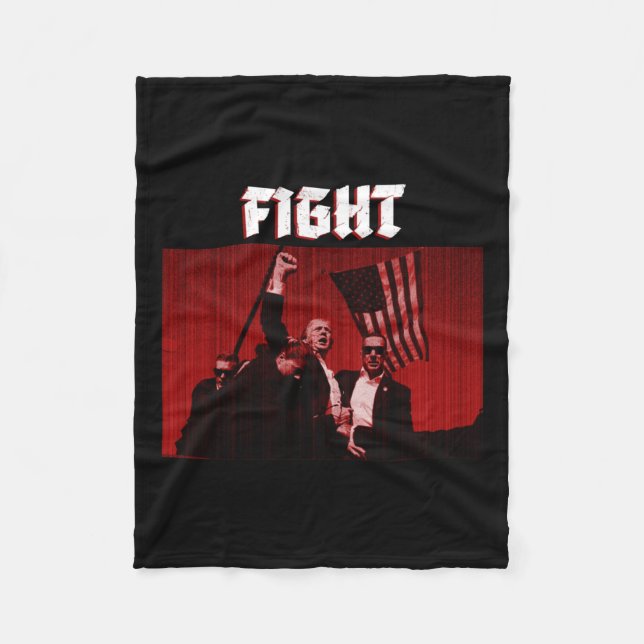 Rally Shooting Fight in 2024 Fleecefilt (Framsidan)