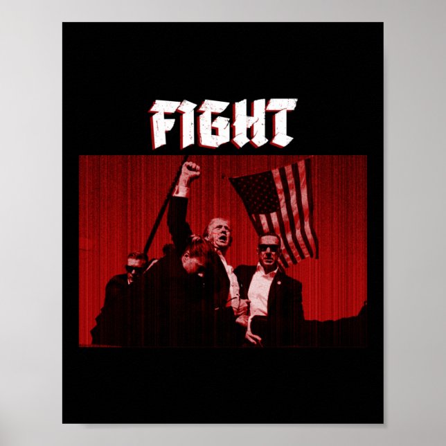 Rally Shooting Fight in 2024 Poster (Framsidan)