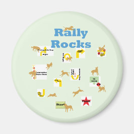 Rally Sten Magnet