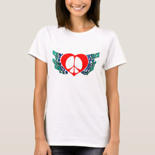 Rally to Restore Sanity Peace Vingar T-shirt