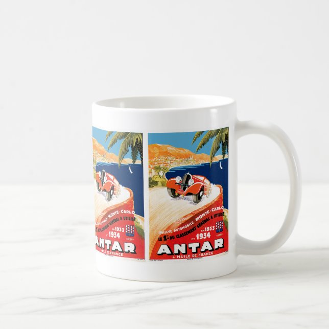 Rallye Automobile de Monte Carlo Kaffemugg (Höger)