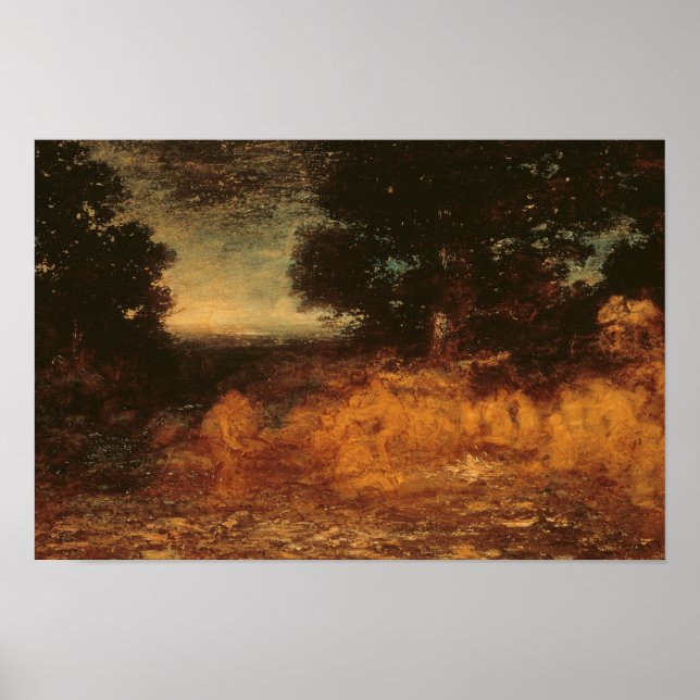Ralph Albert Blakelock - Ghost Dance Poster (Framsidan)