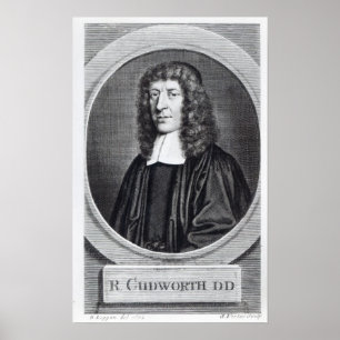 Ralph Cudworth som inristas av George Vertue Poster