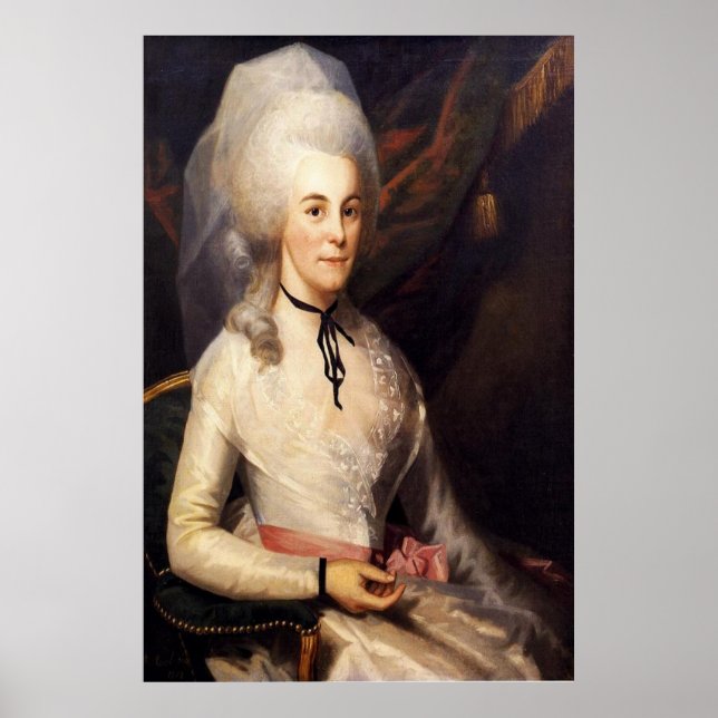 Ralph Earl / Elizabeth Schuyler Hamilton / Poster (Framsidan)