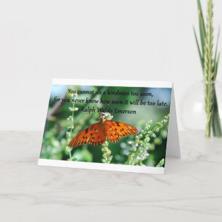 Ralph Emerson citationstecken. Du kan inte göra en Kort