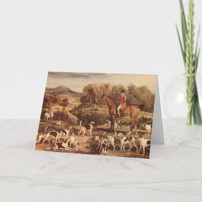 Ralph Lambton och hans hundar av James Ward Kort (Framsida)