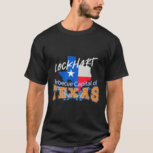 Ralph Lauren Lockhart Texas Barbecue , Black, Smal T Shirt (Framsida)