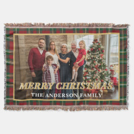 Ralph Lauren Tartan Plaid Family Photo Christmas Filt