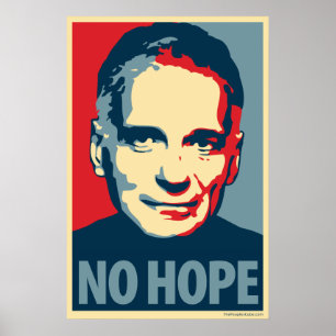 Ralph Nader - inget hopp: OHP-affisch Poster