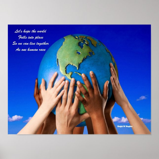 Ralph W Staples citat Poster (Framsidan)