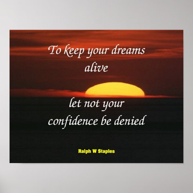 Ralph W Staples Philosophy Poster (Framsidan)