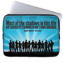 Ralph Waldo Emerson Inspirational Quote "Shadows"