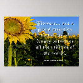 Ralph Waldo Emerson Quote Poster