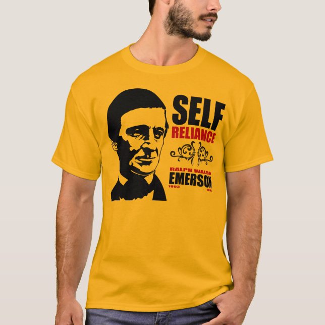 Ralph Waldo Emerson skjorta 2 T-shirt (Framsida)
