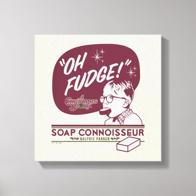 Ralphie Parker - Soap Connoisseur Canvastryck (Framsida)