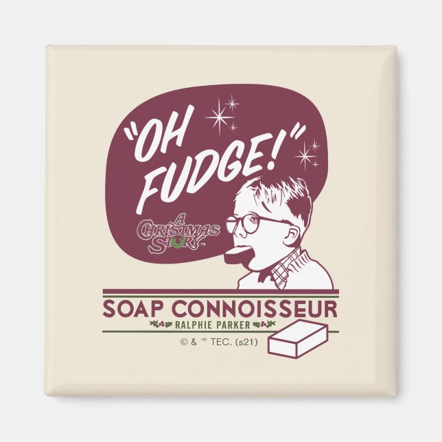 Ralphie Parker - Soap Connoisseur Magnet (Framsidan)