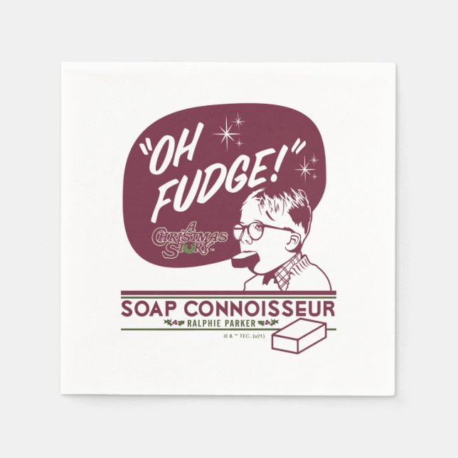 Ralphie Parker - Soap Connoisseur Pappersservett (Framsidan)