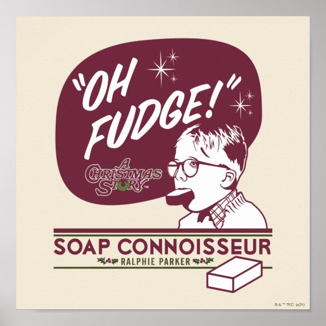 Ralphie Parker - Soap Connoisseur Poster (Framsidan)