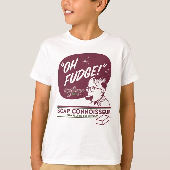 Ralphie Parker - Soap Connoisseur T Shirt (Framsida)