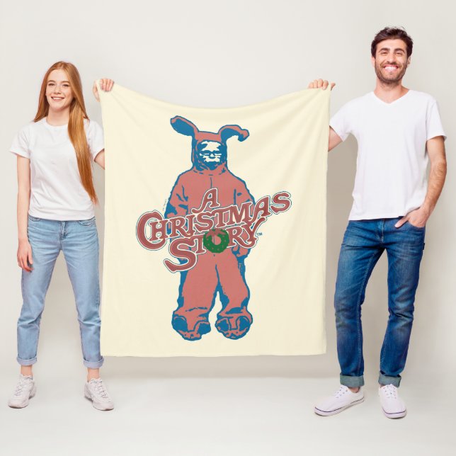 Ralphie | Rosa Nightmare Fleecefilt (På plats)