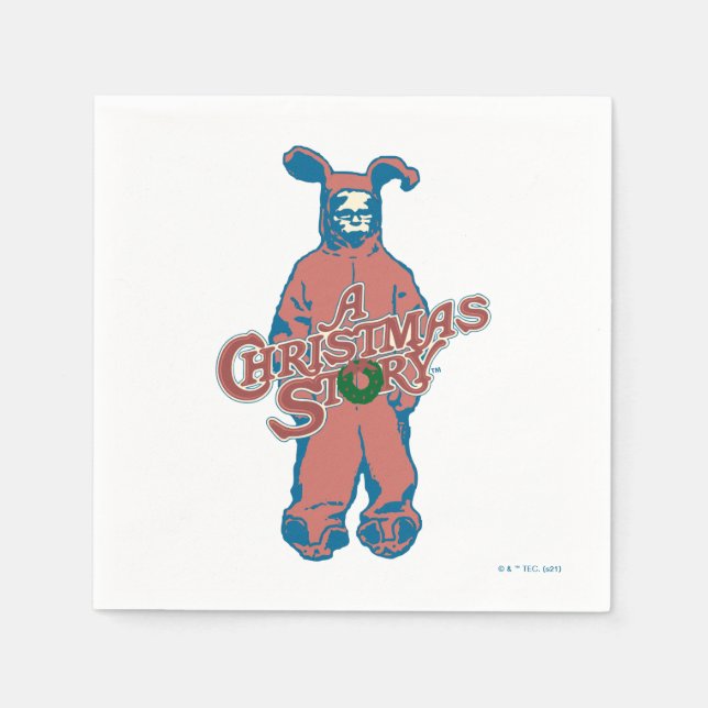 Ralphie | Rosa Nightmare Pappersservett (Framsidan)