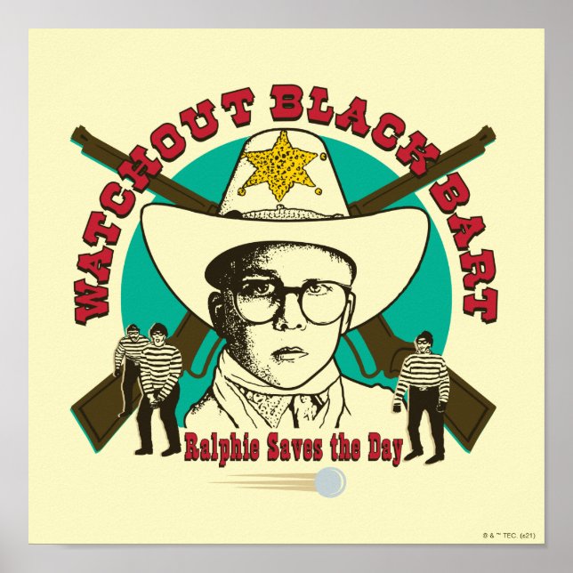 Ralphie Saves dagen Poster (Framsidan)