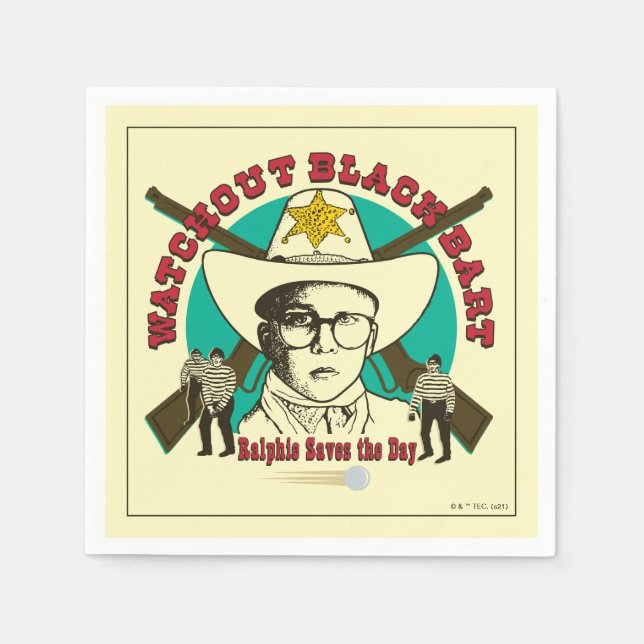 Ralphie Saves the Day Pappersservett (Framsidan)