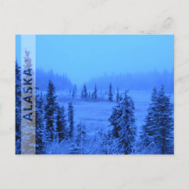 Ram för ditt Alaskavakansfoto Vykort