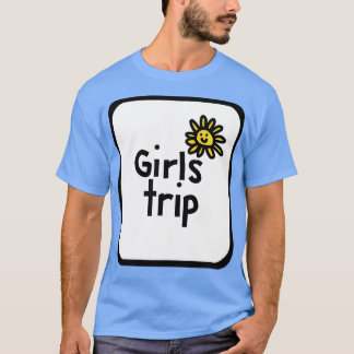 Ram Girls Resa med Daisy Flower T Shirt
