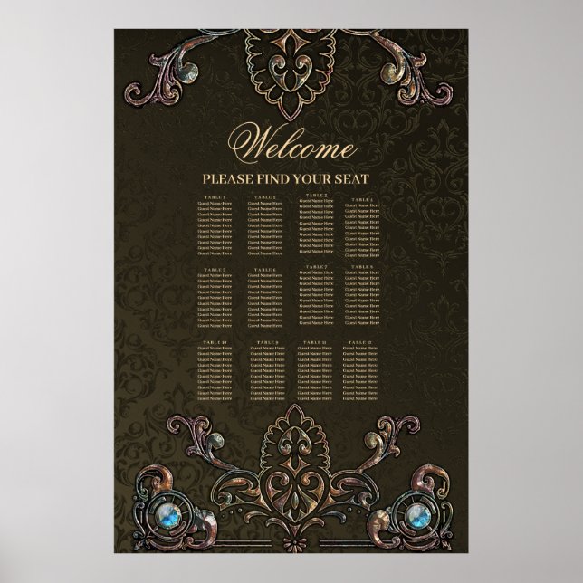 Ram har en opulent utformning poster (Framsidan)