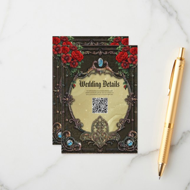 Ram har en opulent utformning tilläggskort (Fram/Back In Situ)