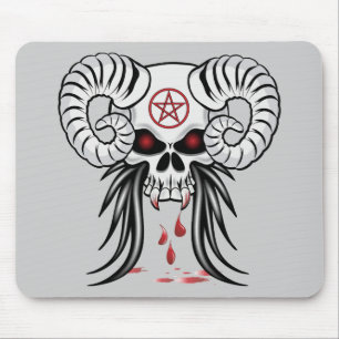 Ram Horned Skull Musmatta