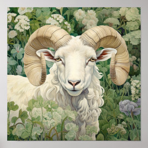 RAM i målning av skuggor Poster
