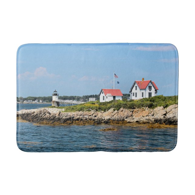 Ram Island fyr, Maine Bath Mat Badrumsmatta (Framsidan)