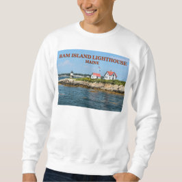 Ram Island fyr, Maine Sweatshirt