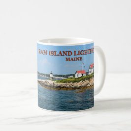 Ram Island Lighthouse, Boothbay Harbor Maine Mugg