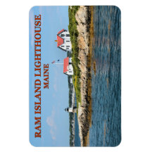 Ram Island Lighthouse, Maine Flexi Magnet