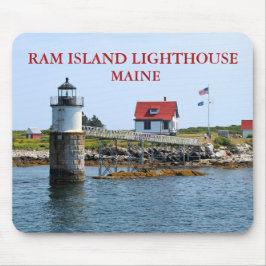 Ram Island Lighthouse, Maine Mousepad Musmatta