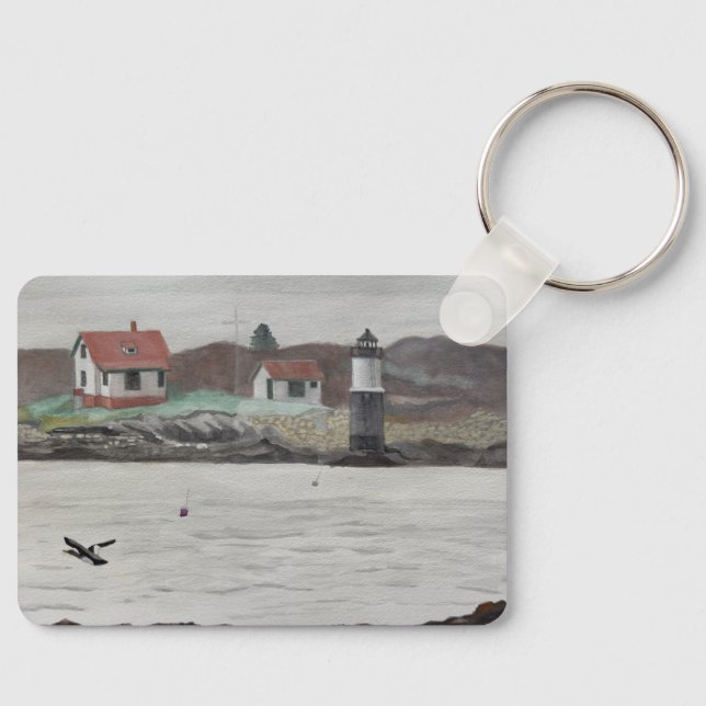 Ram Island Maine Nyckelring (Framsida)