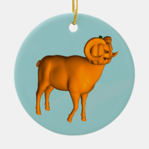 Ram Julgransprydnad Keramik