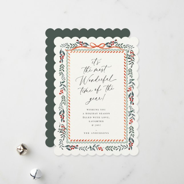 Ram julkort i jultid (Fram/Back In Situ)