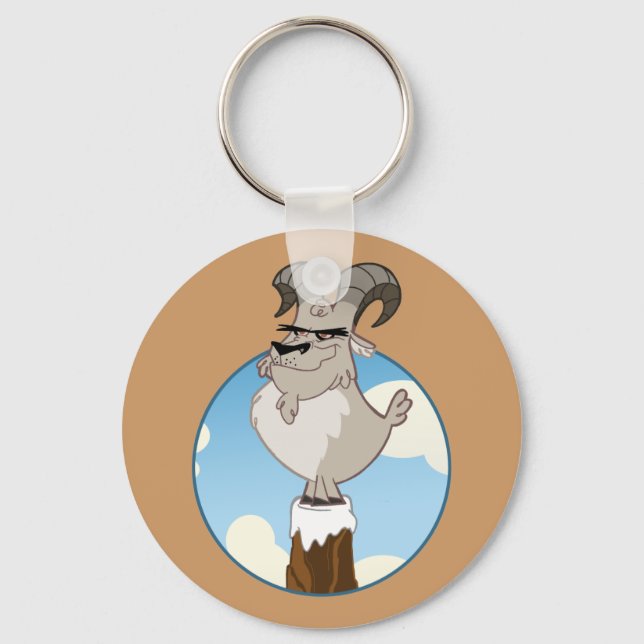Ram Keychain Nyckelring (Framsida)